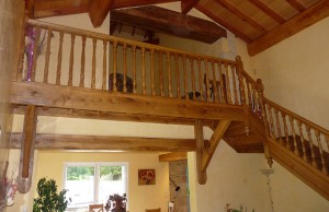 Escalier à Mouleydier
