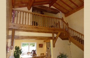 Escalier à Mouleydier